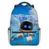 3D Novo Produto Jogo Universo Robô Astro Bot Estampa Total Faça Você Mesmo Mochila Escolar Mochila Estudante