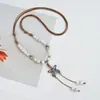 Collar de Perro Dachshund Cerámico de Jingdezhen Fresco, Dulce, Lindo, Moderno y Único, Estilo Dulce y Genial, Collar Infantil y Creativo