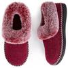 Pantuflas de Algodón de Invierno Personalizadas para Zapatos de Casa de Mujer, Pantuflas de Lana, Hogar Todo Incluido Antideslizantes Más Terciopelo Cálido Zapatos de Algodón Fabricante Venta al por Mayor