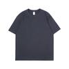 Camiseta Pesada, Camiseta Base de Manga Corta de Algodón Puro para Hombre, Color Sólido, Versátil, Simple, Básica para el Día a Día, Estilo Retro Casual, Manga Media