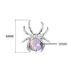 Set de Aretes Araña de Aleación de Titanio F136 con Ópalo Aurora Joyería de Perforación Personalizada de Alta Gama Clavos para Hueso de la Oreja Venta Caliente Transfronteriza