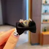 Pinza Pequeña Dorada con Forma de Mariposa para Niñas, Pasador Corona, Accesorio para el Cabello Estilo Princesa, Pedrería, Pinza Superior Linda, Tocado