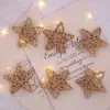 Decoraciones navideñas escenografía utilería árbol suministros festivos piña material hecho a mano diy bolsa viruta de madera accesorios