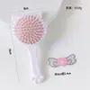 Lindo peine para el cabello en forma de corazón estilo píxel para uso doméstico, ideal para trenzar y seccionar el cabello, un peine DIY tipo espina de pescado con un alto atractivo estético, perfecto para niñas que aman un toque de encanto femenino, y también funciona como peine de masaje