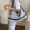 Bolso nuevo para mujer estilo retro ins 2026, estilo artístico vintage, bolso de hombro casual de gran capacidad, bolso tote a rayas para mujer
