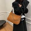 Bolso tote grande popular de este año 2024 invierno nuevo bolso de hombro casual simple bolso casual simple para ir al trabajo