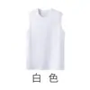 Ropa de Abrigo para Hombre Chaleco Camiseta sin Mangas Verano para Hombre Fitness Deportes Algodón Puro Cuello Redondo Holgado Manga Corta Deportes Secado Rápido