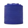 Tanque de almacenamiento de plástico, tanque de almacenamiento de PE de una sola pieza moldeado por rotomoldeo, tanque de almacenamiento de agua de plástico de material nuevo, torre de agua vertical de grado alimenticio