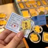 Pegatina para Teléfono Móvil de Oro Puro 999 Princesa Hazte Rica Foil de Oro Hazte Rico Rápido Pegatina para Refrigerador Año de la Oveja Ten Dinero para Gastar Tarjeta de Oro Regalo