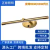 Luz frontal de espelho estilo europeu atacado, luz à prova d'água para lavatório, luminária de parede simples para quarto, fornecimento transfronteiriço do fabricante, tipo botão de Guangdong