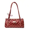 Bolso de Hombro a la Moda Estilo Coreano para Mujer Bolso de Mano 2026 Primavera Nuevo Bolso Almohada de Lunares Bolso de Hombro de Moda