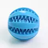 Atacado do Fabricante Ponto Bola Anti-vazamento Alimentar Brinquedo Bola para Pet Bola para Cachorro Dentes Molares Limpeza Cachorro Cachorro Pequeno