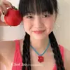 Estilo Ins Coreano Mismo Estilo que Blogger Colgante Pequeño Flor Roja Collar Azul de Verano Femenino Nicho Único Accesorios de Vacaciones Femenino