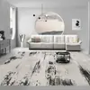 Manta para el hogar Nuevo estilo Lujo ligero Moderno Simple Sala de estar Sofá Mesa de centro Manta Dormitorio Comedor Alfombra Antideslizante Resistente a la suciedad