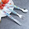 Vajilla de Acero Inoxidable Hotel Cuchillo y Tenedor Especial para Bistec Cuchara para Comer Infantil del Hogar Cuchara para Postre Occidental Café
