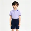 Uniformes de Jardín de Infancia de Verano, Uniformes de Escuela Primaria, Conjuntos de Verano para Niños, Uniformes de Clase, Uniformes de Verano de Escuela Primaria