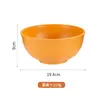 Tigela de Jantar de Palha de Trigo Atacado Transfronteiriço Tigela de Salada Japonesa Doméstica Tigela de Arroz Anti-Queda para Dormitório Estudantil Tigela Espessa de Trigo