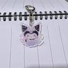 Colgante de perro Yugui de Sanrio Meilti con forma de estrella de dibujos animados, mochila escolar, bonitos accesorios acrílicos, llavero colgante, lote