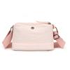 Bolso Pequeño Cuadrado Cruzado para Mujer Nuevo Ligero Color Sólido Repelente al Agua Nylon Bolso de Mujer Tendencia Transfronteriza Hombro Único Bolso de Mamá