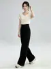 Calça fitness feminina de verão 2026, cor off-white, manga curta, cintura alta, modeladora, para yoga, esportes, casual, perna reta