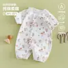 Promoção Especial de Espaço para Fãs Roupas de Bebê para o Verão: Macacão Body, Macacão Triângulo de Gaze Respirável Classe A