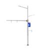 Poste Octogonal de Monitoreo de Carretera de Tráfico Acero Inoxidable 3.6m Poste para Cámara Seguridad Fabricante Venta al por Mayor Monitor