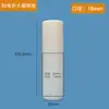 Frasco Borrifador Branco de 30ml/60ml Cosmético Álcool Desinfetante Frasco Borrifador Reembalado Frasco Borrifador à Prova de Luz Pe Borrifador de Névoa Fina