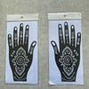Plantilla Temporal de Tatuaje Pintada a Mano Herramientas de Inyección de Tinta Henna Indio Jugo de Tatuaje Hueco Tatuaje Semi-permanente Herbal