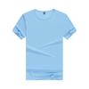 Camiseta de Verão de Secagem Rápida Quadrada Pequena Gola Redonda Manga Curta Roupa para Atividade de Competição de Verão Camisa Cultural Logo Impresso Personalizado