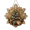 Kit de Atrapasoles con Pintura de Diamantes de Perlas Navideñas de Copo de Nieve Kit de Cuentas 3D DIY