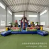 Castelo Inflável Infantil para Exterior Grande Castelo Travesso Cama Elástica de Pular Equipamento de Playground Grande para Exterior Trampolim Inflável
