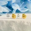 Cuentas Espaciadoras de Gatito de Plata Pura 999, Cuentas de la Suerte, Cabeza de Gato Hello Cuerda Trenzada Pulsera DIY Hecha a Mano Accesorios para Joyería