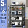 Estante de Almacenamiento Estante de Almacenamiento para Sándwiches de Cocina de Pie Multicapa para el Hogar Estante de Almacenamiento para Horno de Microondas Estante de Almacenamiento para Ollas