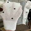 Meias Femininas Finas de Verão até a Panturrilha, Estilo Coreano Moderno Novo, Malha Respirável, Bolinhas, Borda Enrolada, Meias Largas, Pretas