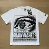 Comercio Exterior Transfronterizo Hellstar Hellstar Marca de Tendencia Europea y Americana Talla Grande Holgada Sudadera Camiseta Casual de Manga Corta para Hombre y Mujer