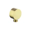 Soporte de pared empotrado oculto de cobre puro para ducha de mano, soporte para rociador de mano, juego de accesorios de asiento de pared, fabricante