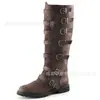 Sitio Independiente de Amazon Comercio Exterior Transfronterizo Nuevo Retro Europeo y Americano Período Medieval Renacentista Botas Talla Grande para Hombre