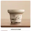Colador de Té de Cerámica Junzhu Ru Kiln Filtro Separador de Té y Agua Accesorio Versátil de Gama Alta para Ceremonia del Té