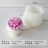Molde de silicona para helado, molde para taza Mafen, molde para decoración de tartas de cumpleaños, vela de aromaterapia, jabón hecho a mano, molinillo de yeso