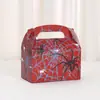 Caja Portátil Tema Araña Transfronteriza Caja para Pastel Caja para Hornear Caja de Empaque para Postres Caja de Regalo al por Mayor Caja Blanca Camarfen