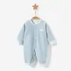 Mamelucos para Bebé, Ropa de Otoño e Invierno para Recién Nacidos para Hombres y Mujeres, Niños Pequeños Cálidos, Batas de Terciopelo, Pijamas, Ropa de Otoño para Bebé