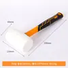 Martillo de Goma con Mango de Fibra, Martillo de Instalación Integrada con Mango de Plástico al por Mayor del Fabricante, Martillo de Goma para Instalar Azulejos y Pisos