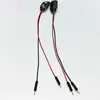 Fabricante Wangqida hebilla de batería/hebilla dura para batería de 9V portapilas pieza de batería cable de batería hebilla electrónica