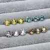 Rinestones Brillantes para Uñas Dongzhou Crystal 8MM Corte Milenio Base Puntiaguda Rinestones Accesorios para Pendientes DIY Rinestones Nuevos