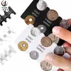 Cartera Portátil Pequeña con Pinza para Monedas Japonesas, Pinza Antiperdida, Organizador de Monedas Japonesas, Esenciales de Viaje, Portatarjetas Transparente