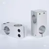 Conector en Forma de Cruz Abrazadera Cruzada de Eje Óptico Bloque de Conexión Bloque de Fijación de Bloqueo Clip de Fijación Vertical de Aluminio Soporte de Abrazadera de Eje Óptico