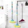 Soporte para Mopa Sin Taladro Pinza para Mopa Gancho para Mopa Estante Colgante para Baño Magic Fuerte Montado en Pared Almacenamiento Resistente Cocina