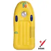 Tabla Flotante Inflable para Niños de PVC Tabla de Surf Espesada para Niños con Asa Tabla Flotante Inflable para Natación Esquí Acuático Cama Flotante Inflable para Agua