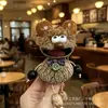 Muñeca de Cáscara de Fruta Producto Terminado, Colgante Carrillón de Viento de Cáscara de Fruta, Muñeca de Vaina de Frijol Artesanía Terminada, Colgante Hecho a Mano Lindo-Feo