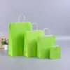 Atacado para viagem catering chá de leite saco para assar óculos joias compras publicidade presentes Sacola de papel Kraft